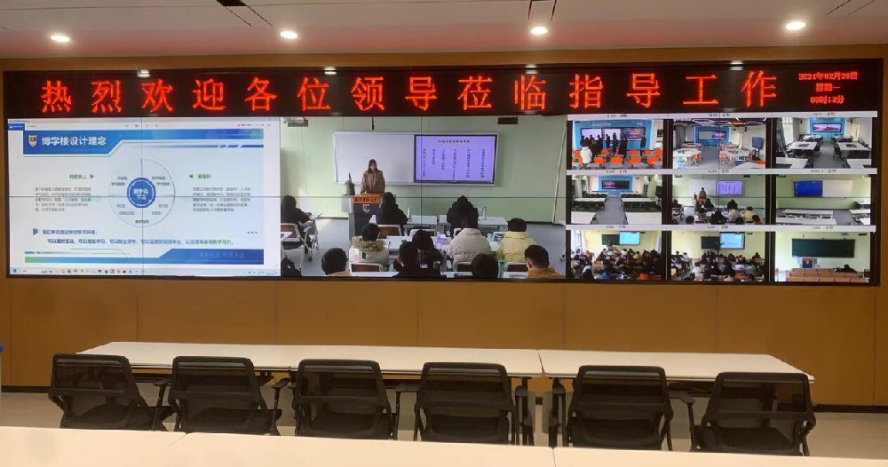 南京醫科大學蘭青書記及馮副校長一行蒞臨博學樓指導開學工作，及對博學樓改造項目成果驗收